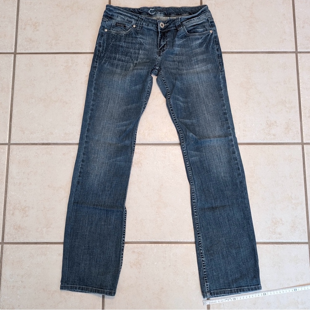 Authentic Y2K Vintage Cow Hide Crusader Brand Western Cowgirl Women’s Jeans - Picture 13 of 16